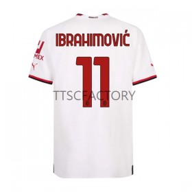 Camiseta AC Milan Zlatan Ibrahimovic 11 Segunda Equipación 2022/2023
